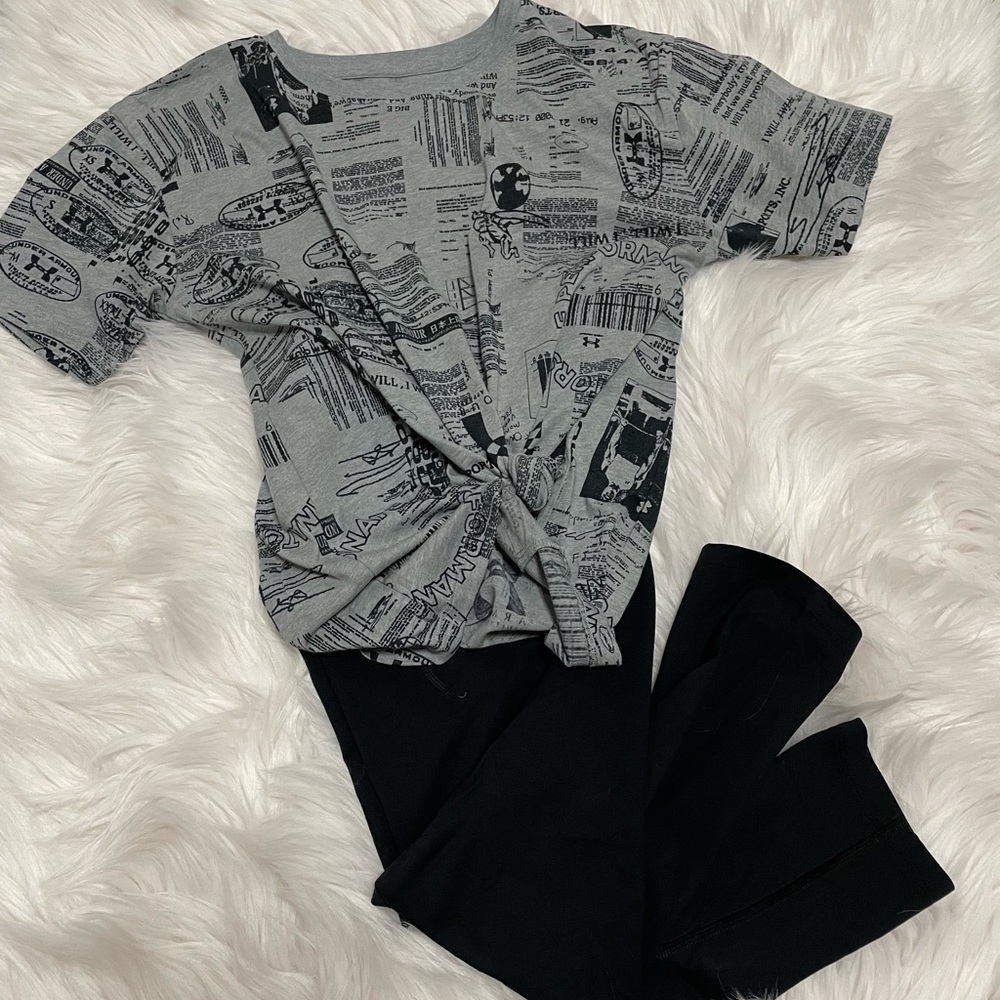 UA Tee & Crop Bundle